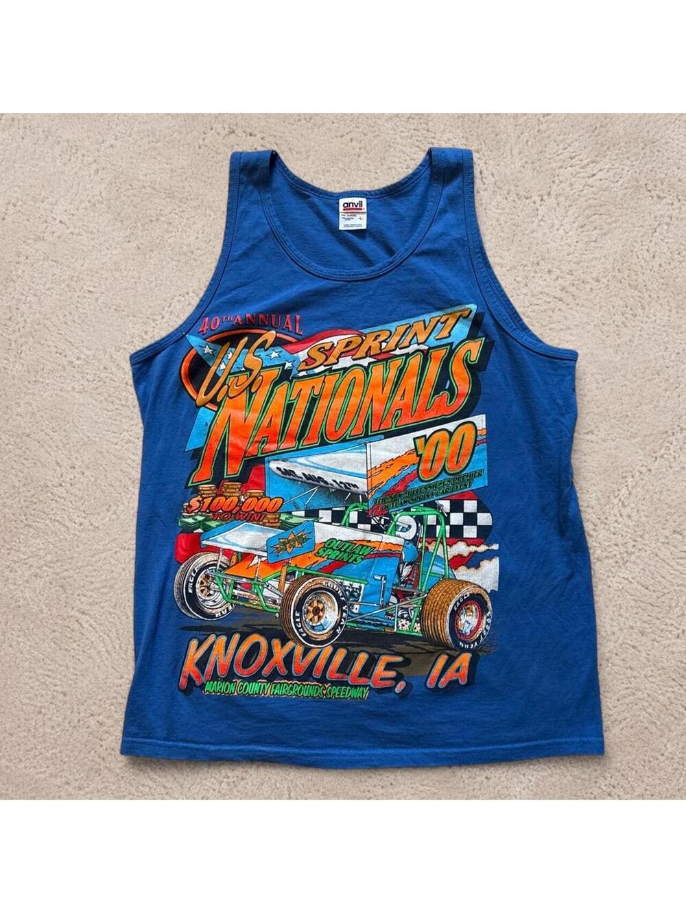 Beautiful vintage 1990S nascar tank